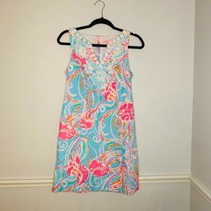 Lilly Pulitzer Jellyfish Print Gabby Shift Dress